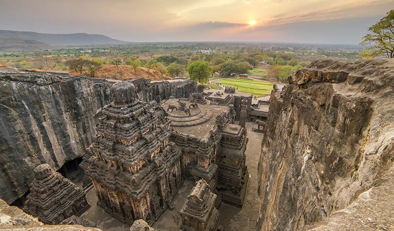 Ajanta and Ellora The rock cut caves