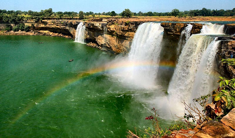 Chittrakote waterfalls Niagara falls of India